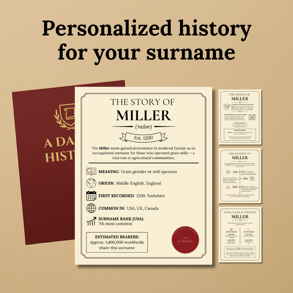Surname History Pack